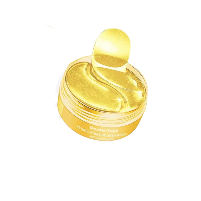 Cerotti anti-occhiaie in oro 24k con collagene (60 pezzi/scatola)