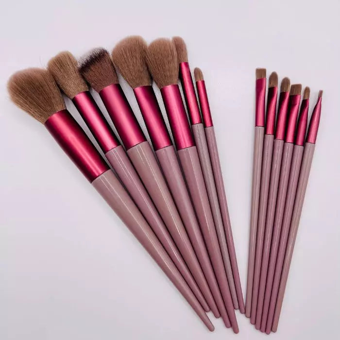 Makeup brushes (Set of 13 brushes)