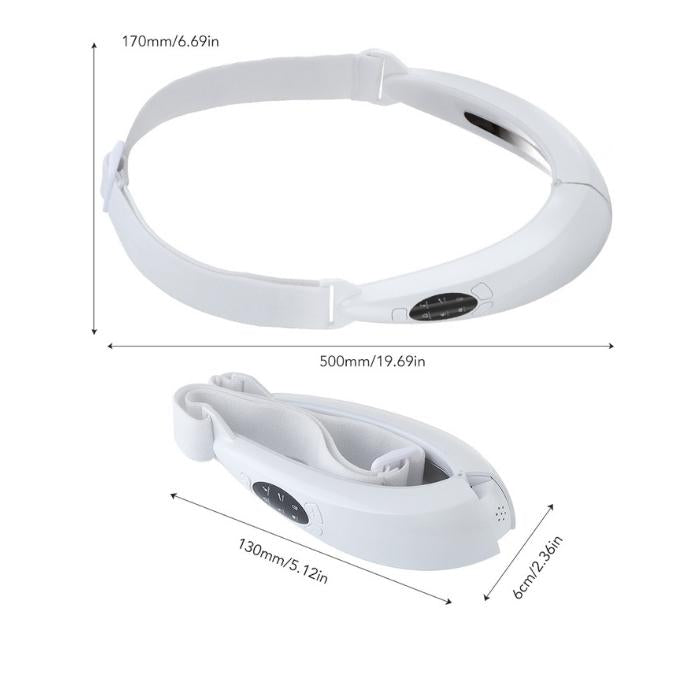 Electrostimulation facial massager