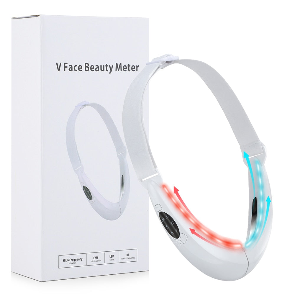 Electrostimulation facial massager